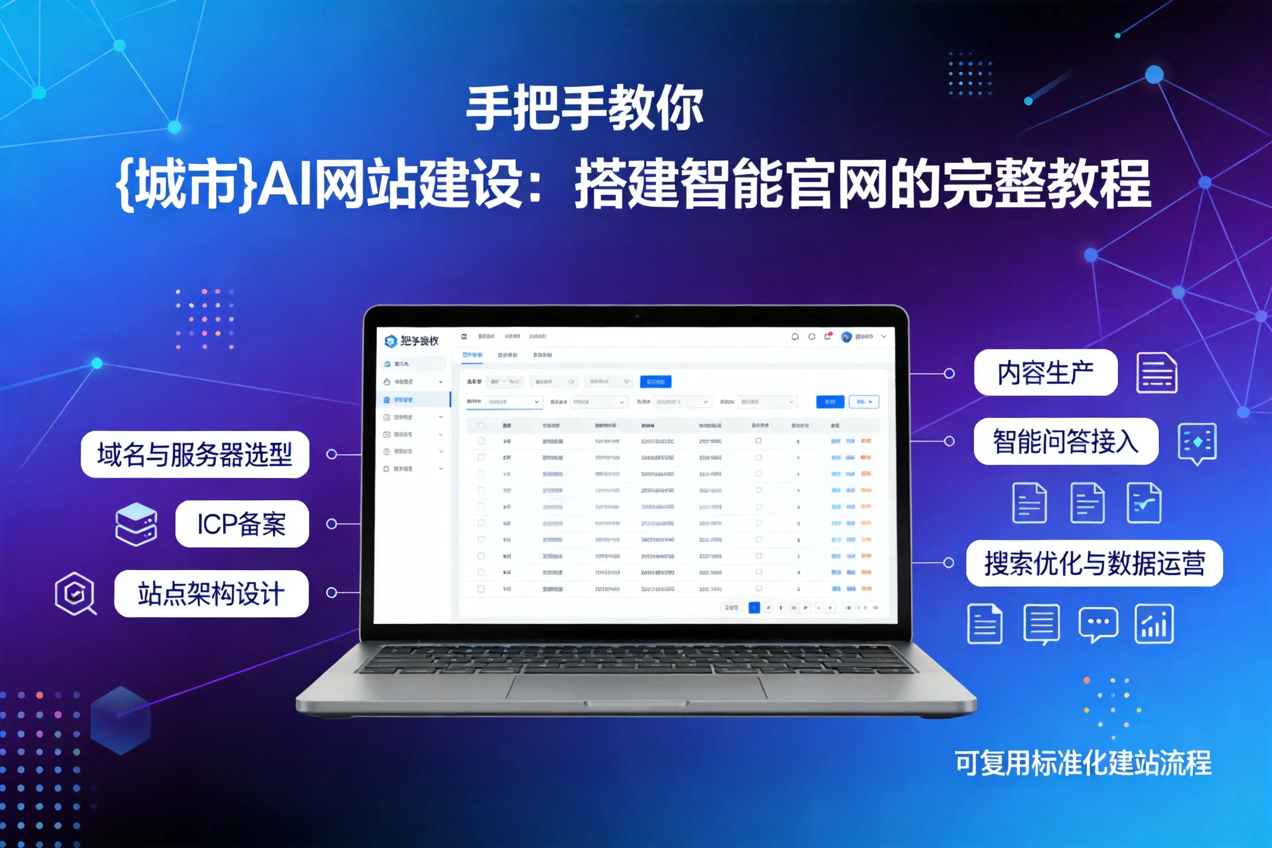 手把手教你合肥AI网站建设：搭建智能官网的完整教程