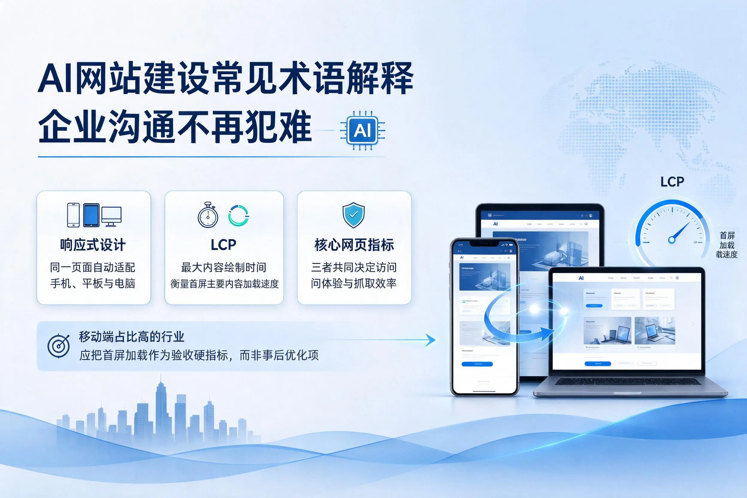 AI网站建设常见术语解释,合肥企业沟通不再犯难